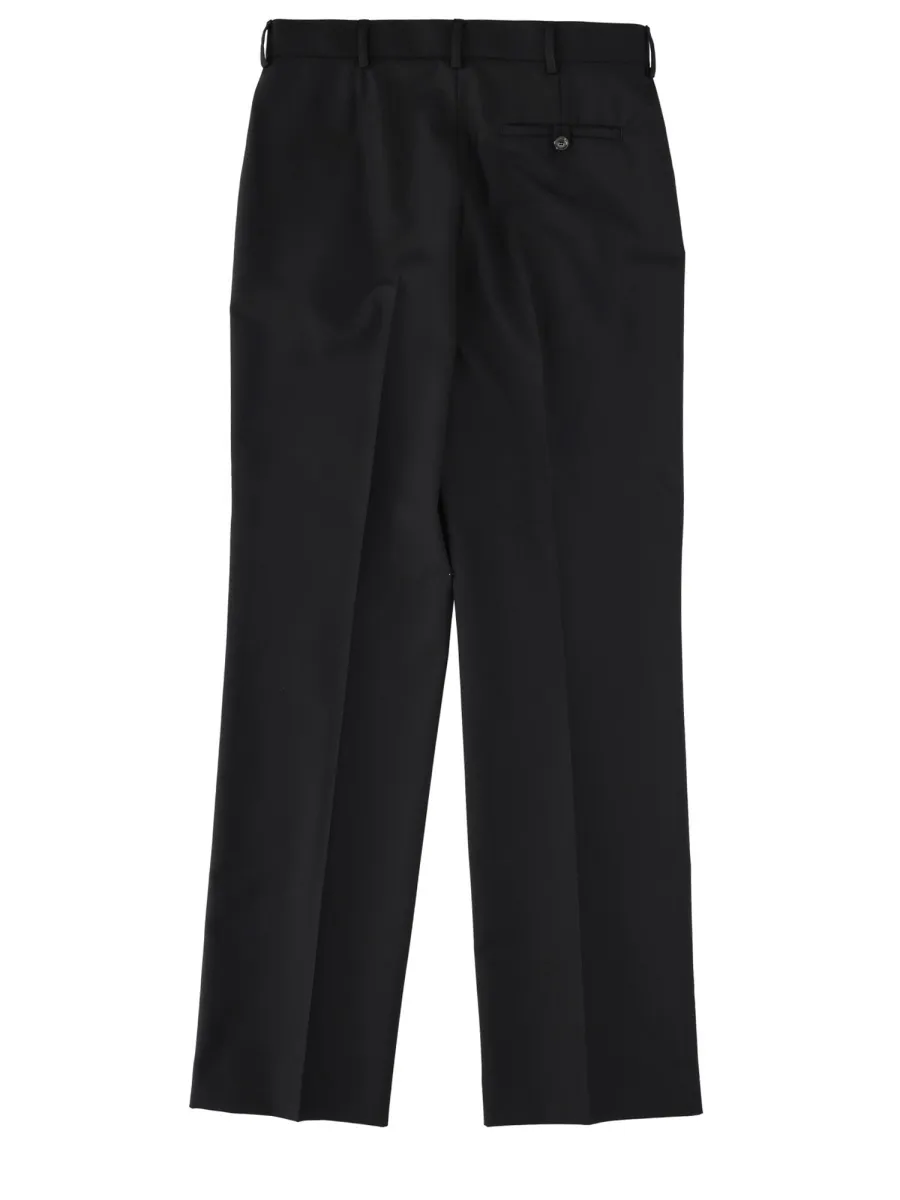 Moschino Wide Leg Pleated Trousers