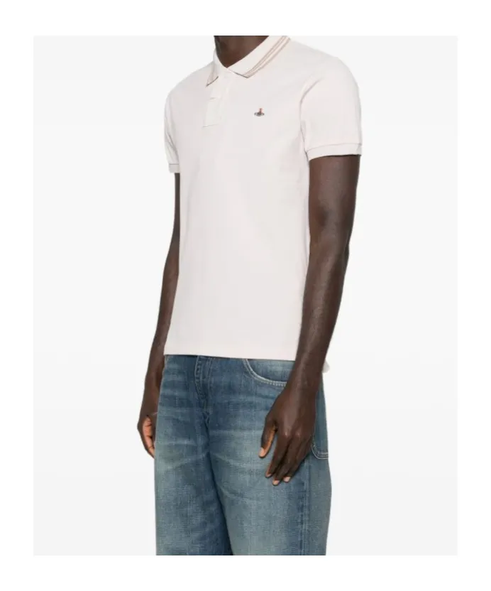 Vivienne Westwood Tipped Collar Polo Shirt