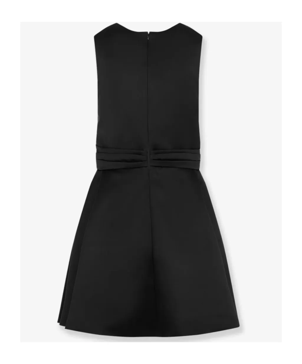 Elisabetta Franchi Duchess Satin Dress