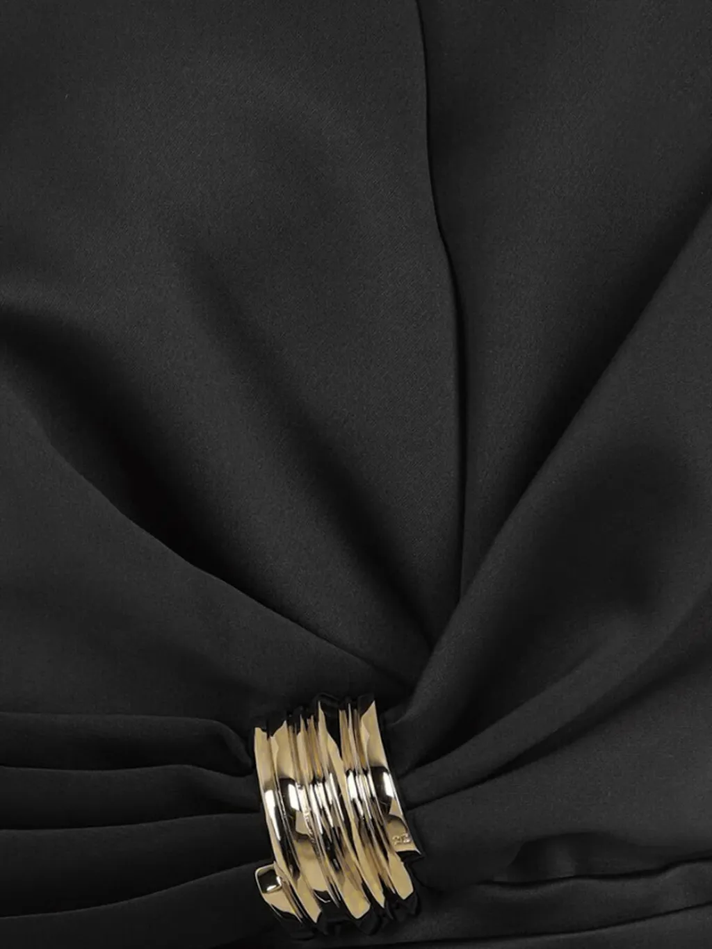 Elisabetta Franchi Duchess Satin Dress