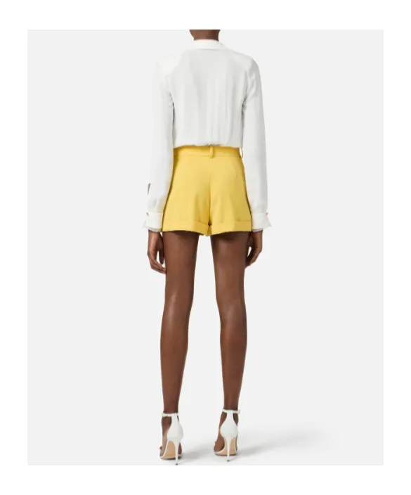 Elisabetta Franchi Lightweight CrÊPe Shorts