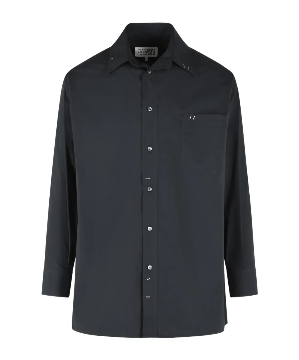Mm6 Maison Margiela Button-Up Long-Sleeved Shirt