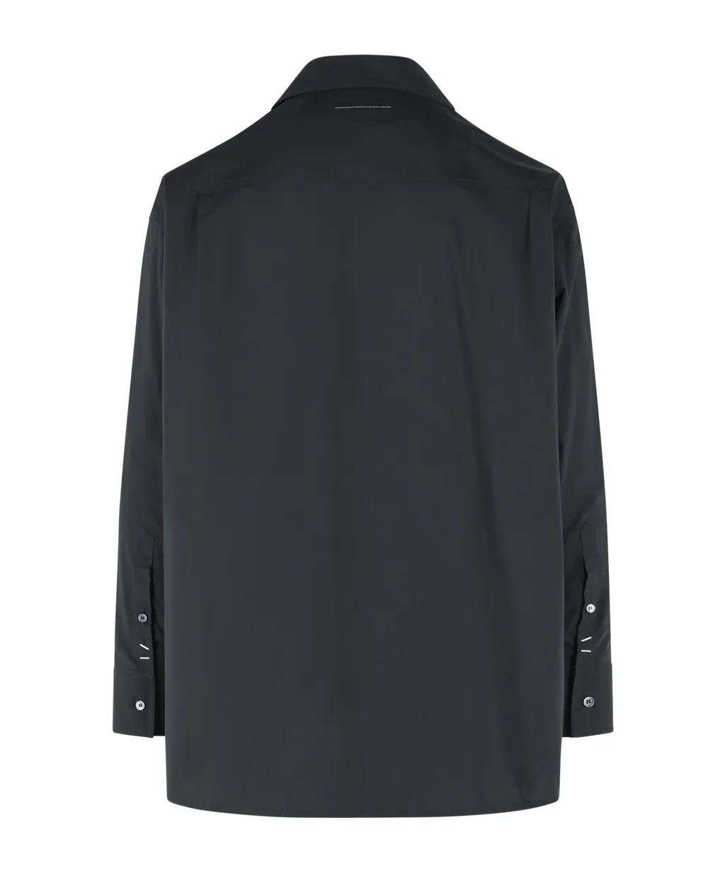 Mm6 Maison Margiela Button-Up Long-Sleeved Shirt