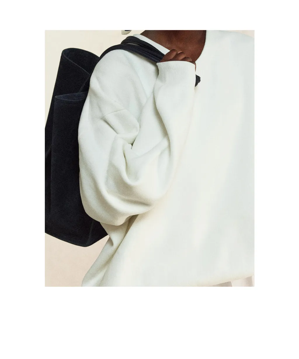 The Victoria Suede Tote Bag