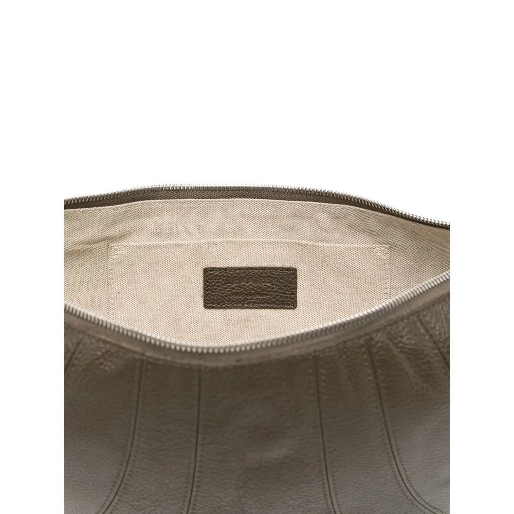 Medium Croissant Knot-Detail Shoulder Bag
