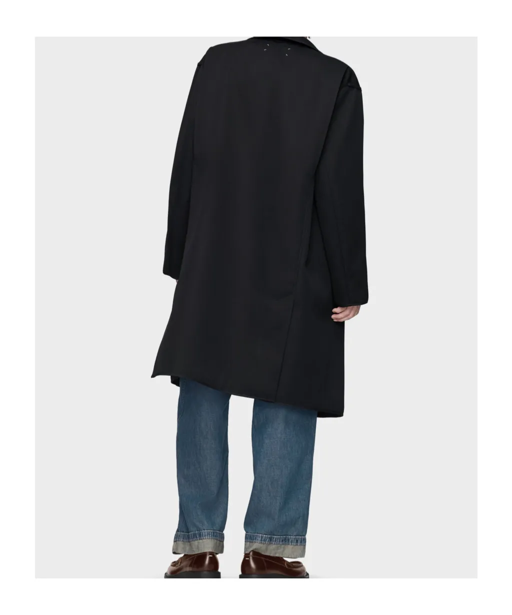 Reversible Checked Coat
