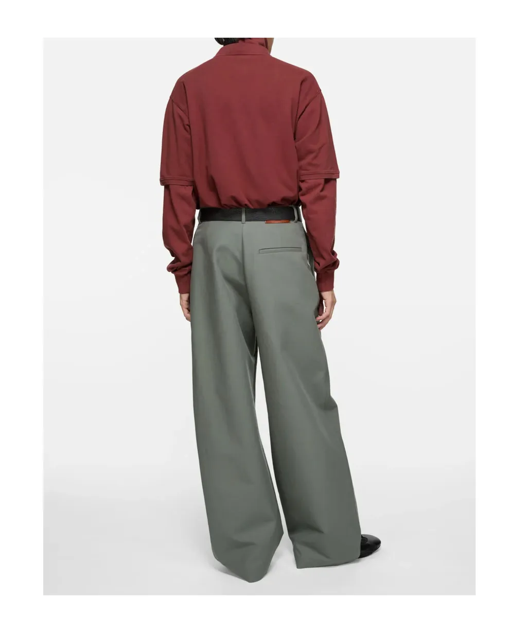 Acne Studios Washed Logo Polo Shirt