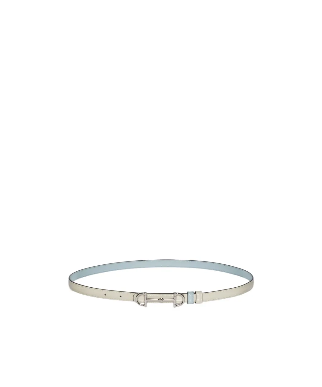 Reversible Thin Belt With Horsebit