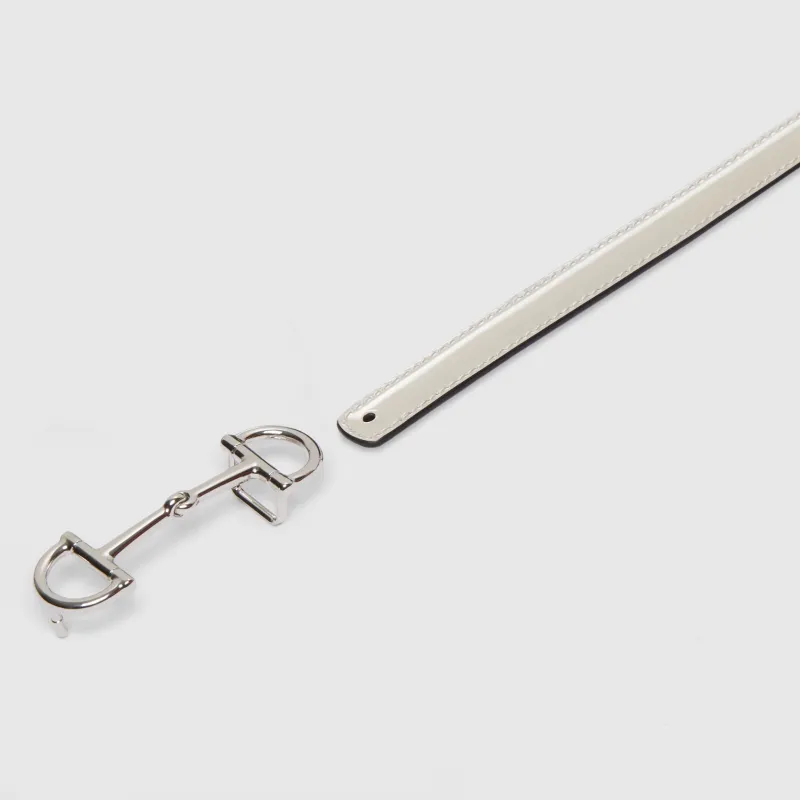 Reversible Thin Belt With Horsebit