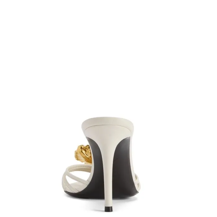 Giuseppe Zanotti Orchid Crystal 90 Mules