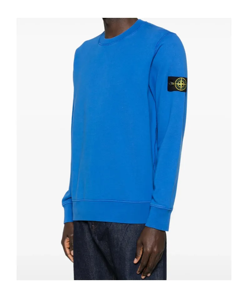 Patch Crew Neck Sweatshirt
