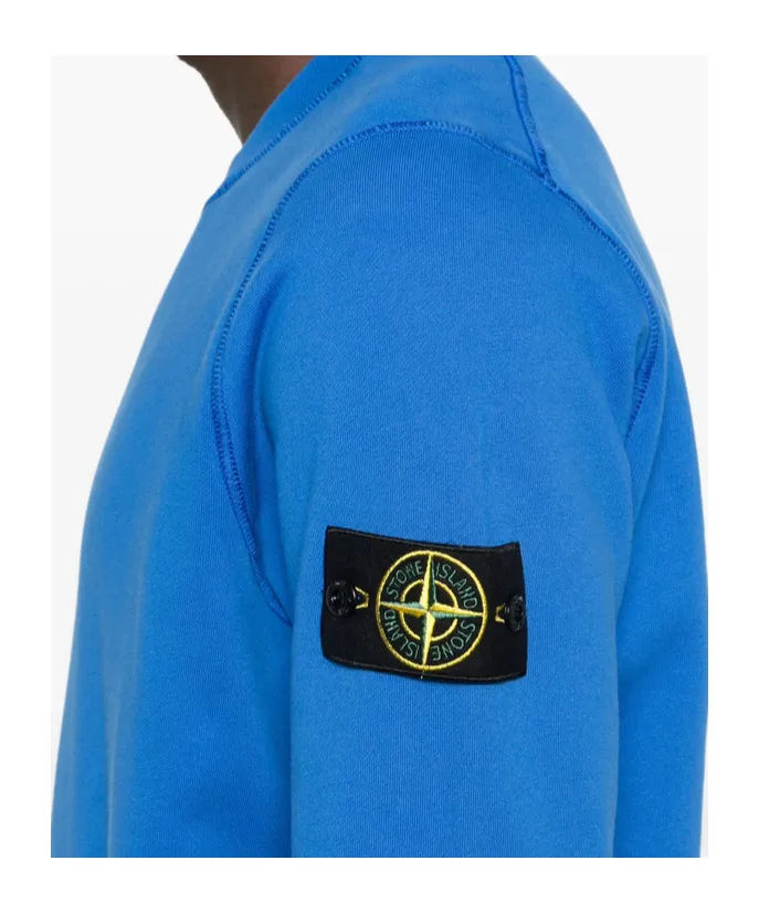 Patch Crew Neck Sweatshirt
