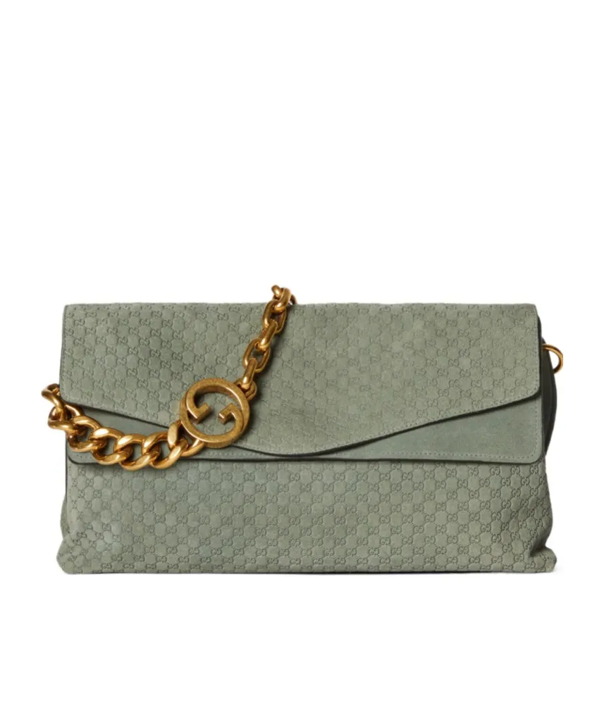 Gucci Chain Linked Large Shoulder Bag