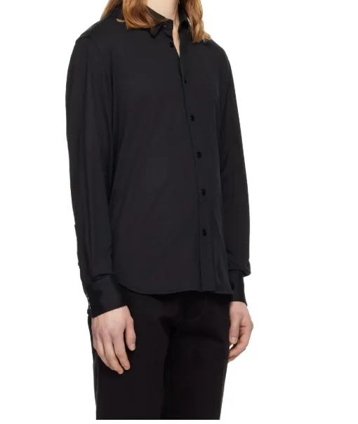 Plain Weave Knit Shirt