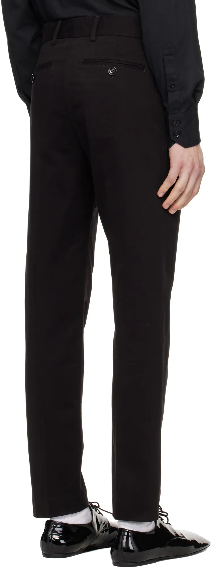 High-Waisted Casual Pants