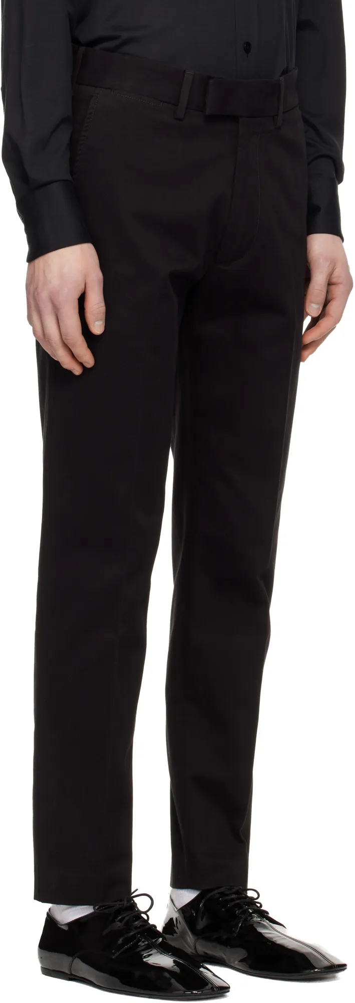 High-Waisted Casual Pants