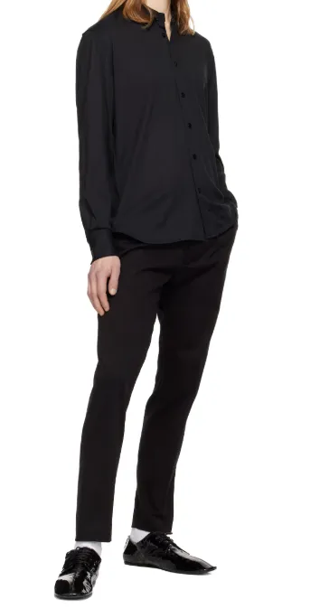 High-Waisted Casual Pants
