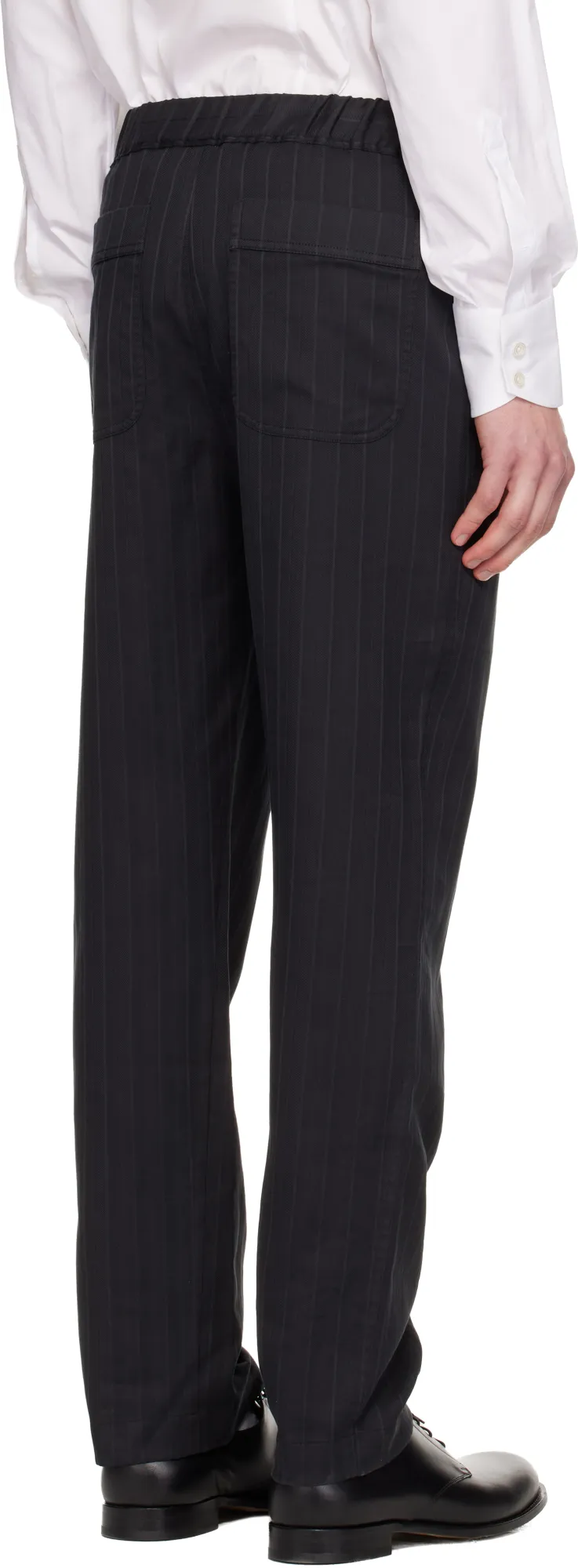 High-Waisted Casual Pants