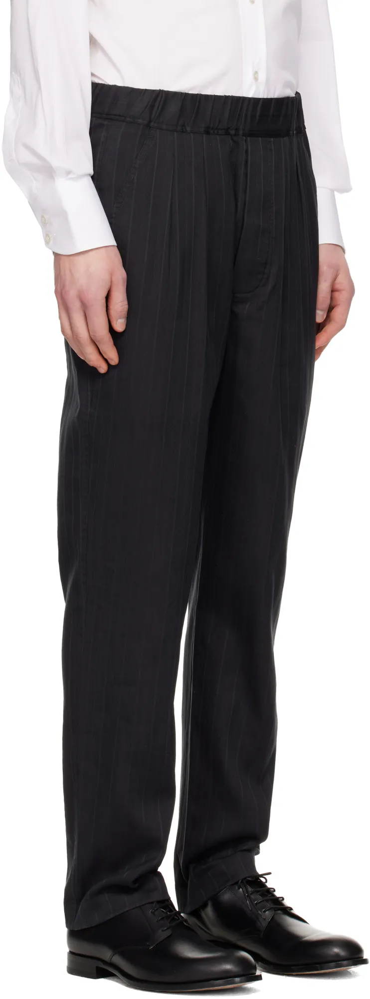 High-Waisted Casual Pants