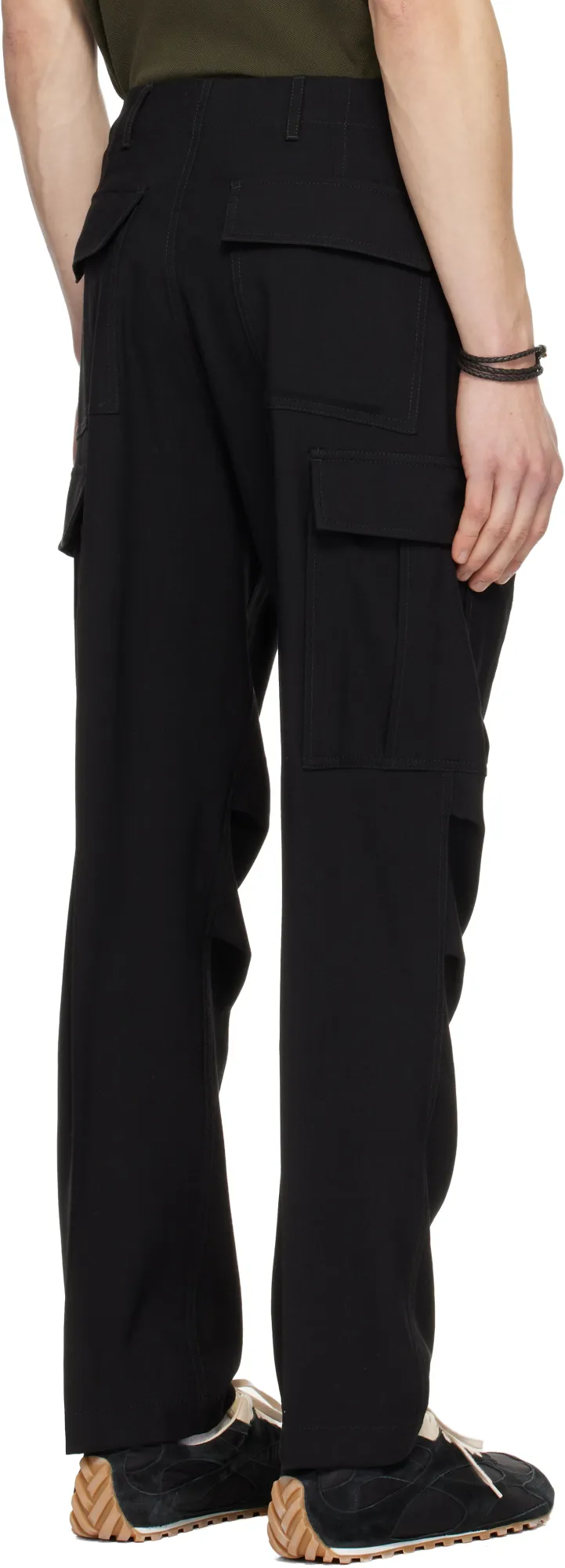 High-Waisted Casual Pants