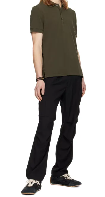 High-Waisted Casual Pants