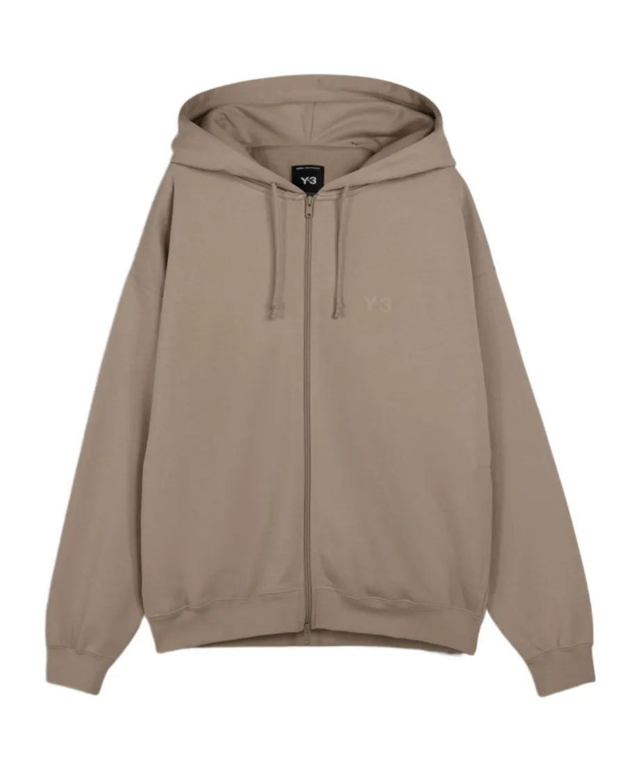 Y-3 Brushed Terry Zipper Hoodie