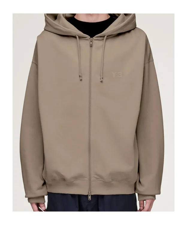 Y-3 Brushed Terry Zipper Hoodie