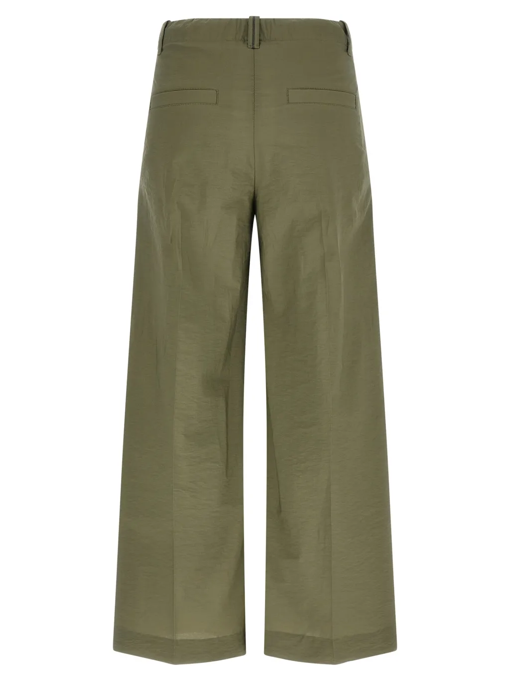 Brunello Cucinelli Pleated Wide-Leg Trousers