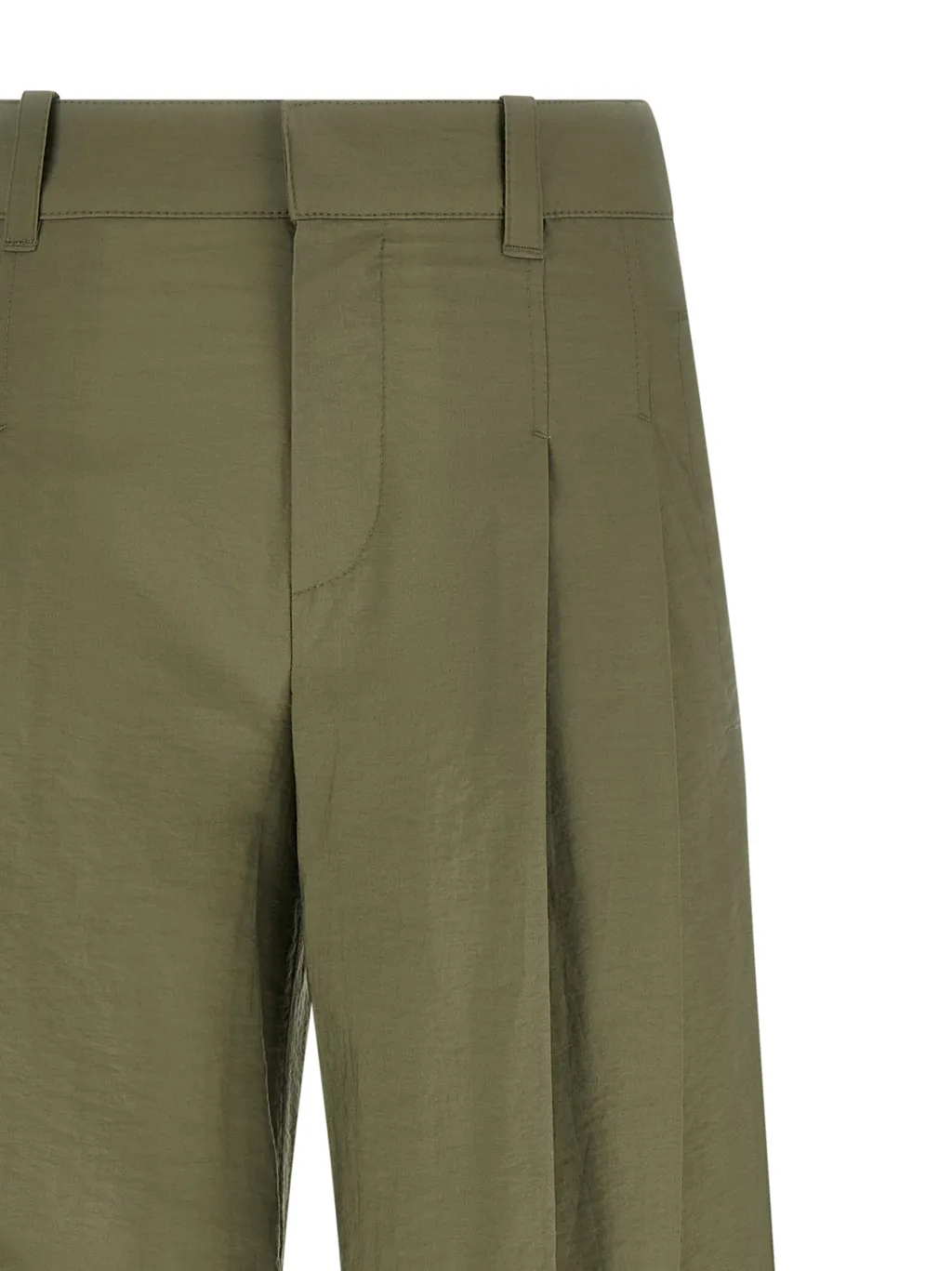 Brunello Cucinelli Pleated Wide-Leg Trousers