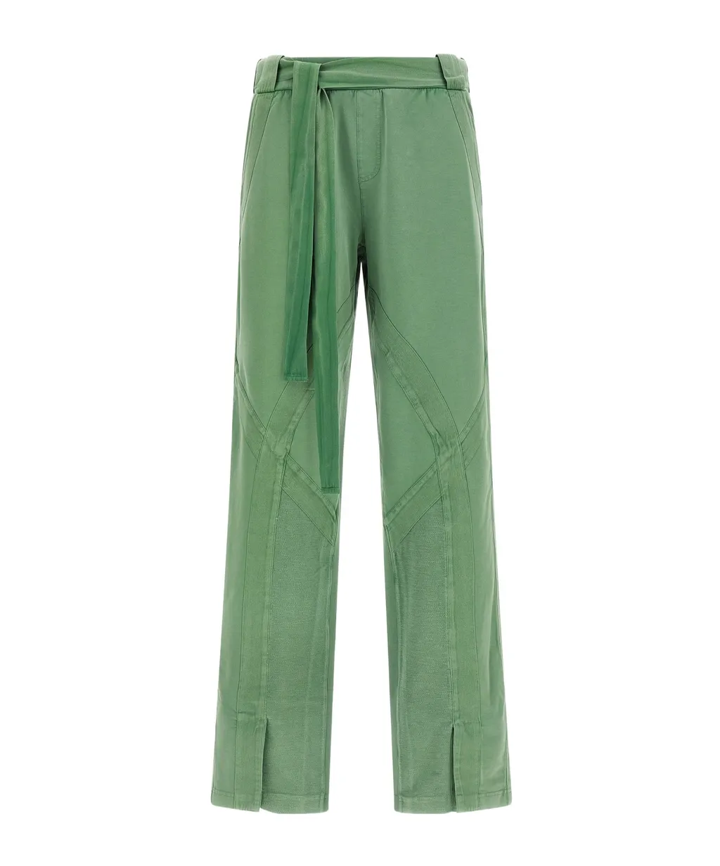 Front-Slit Pants