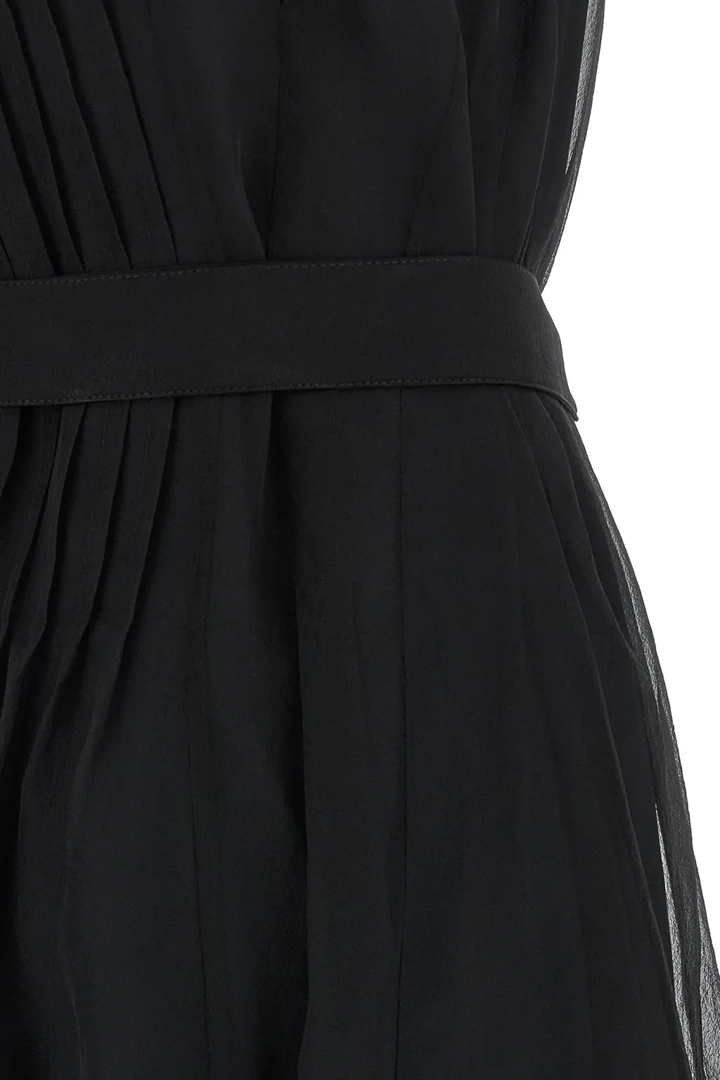 Brunello Cucinelli V-Neck Sleeveless Dress
