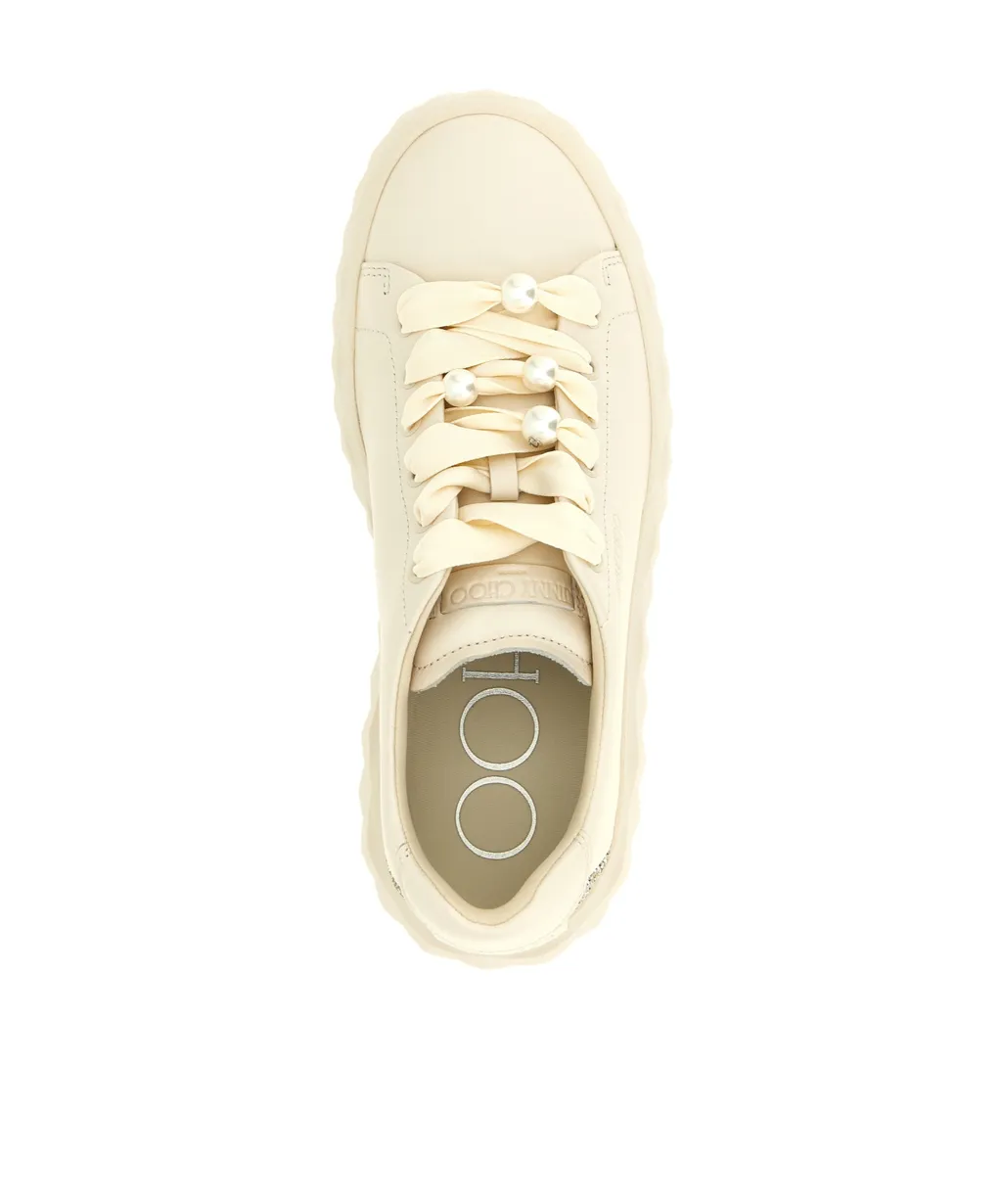 Diamond Light Maxi Leather Sneakers