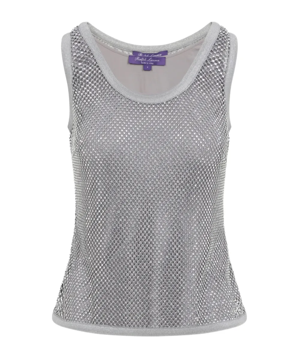 Ralph Lauren Melony Embellished Sleeveless Top