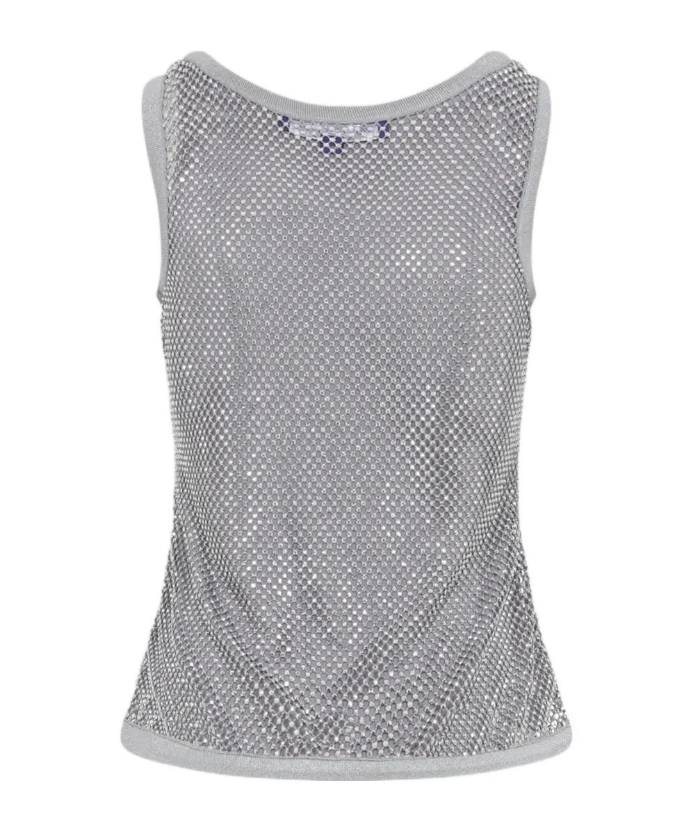 Ralph Lauren Melony Embellished Sleeveless Top