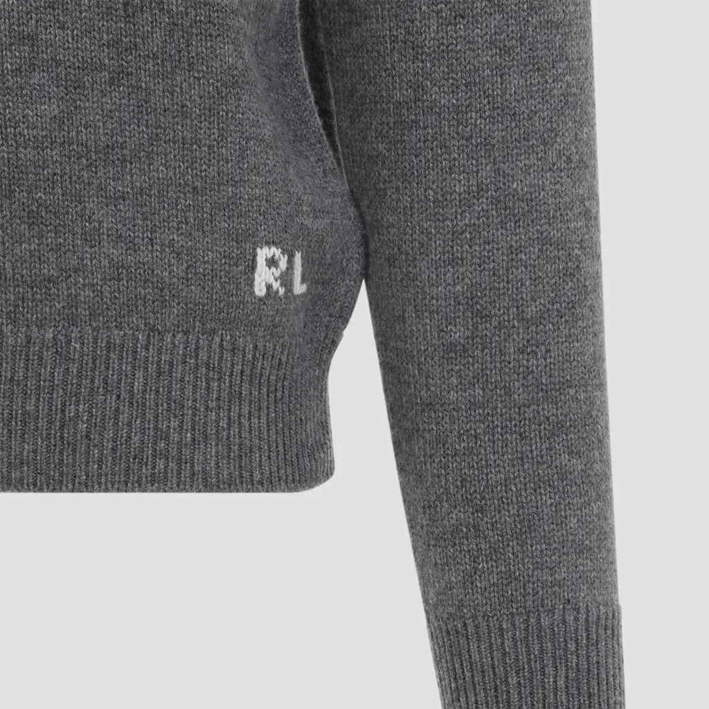 Ralph Lauren Bear Intarsia Knitted Sweater