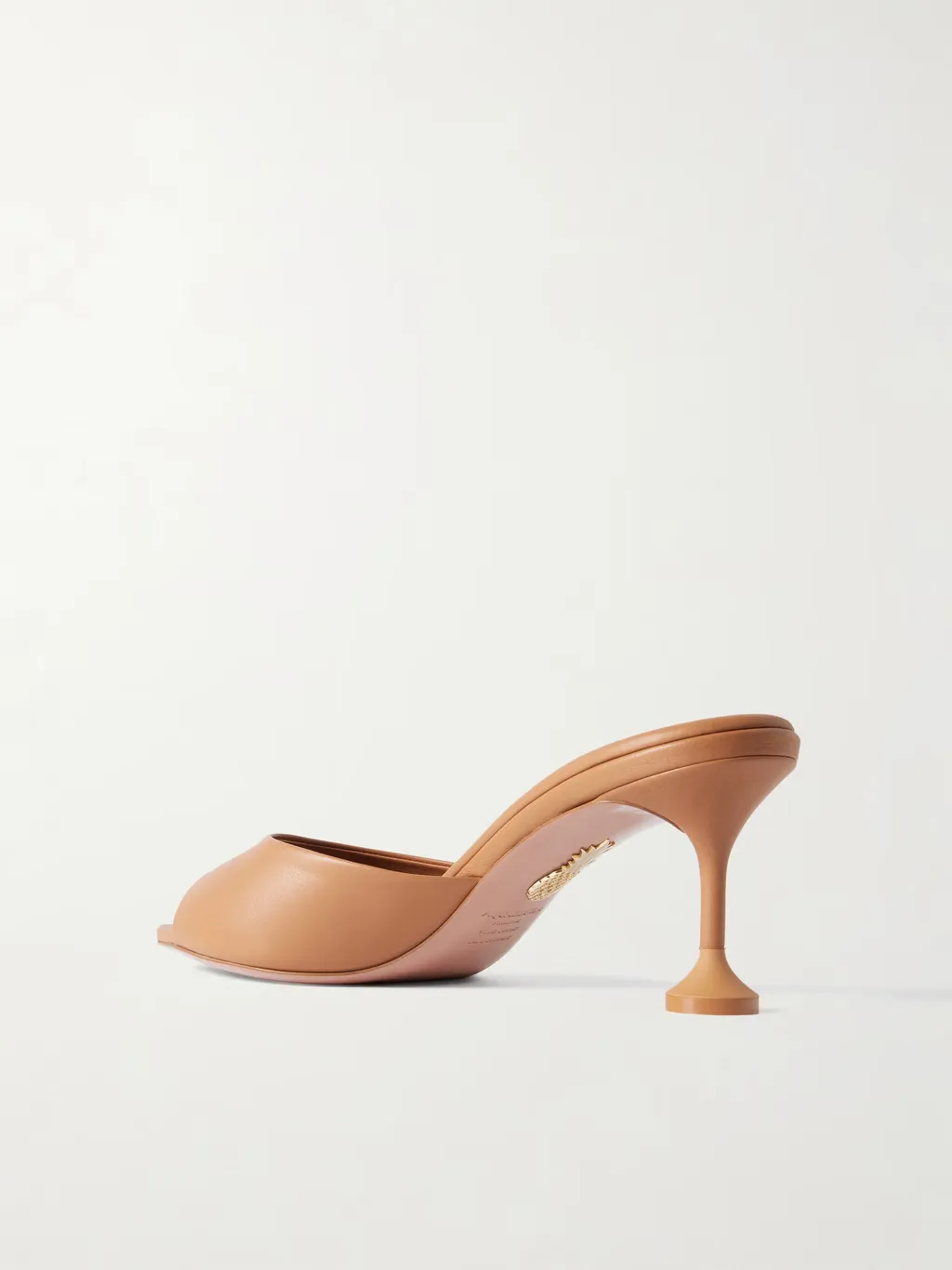 Bisous 65 Leather High-Heeled Sandals