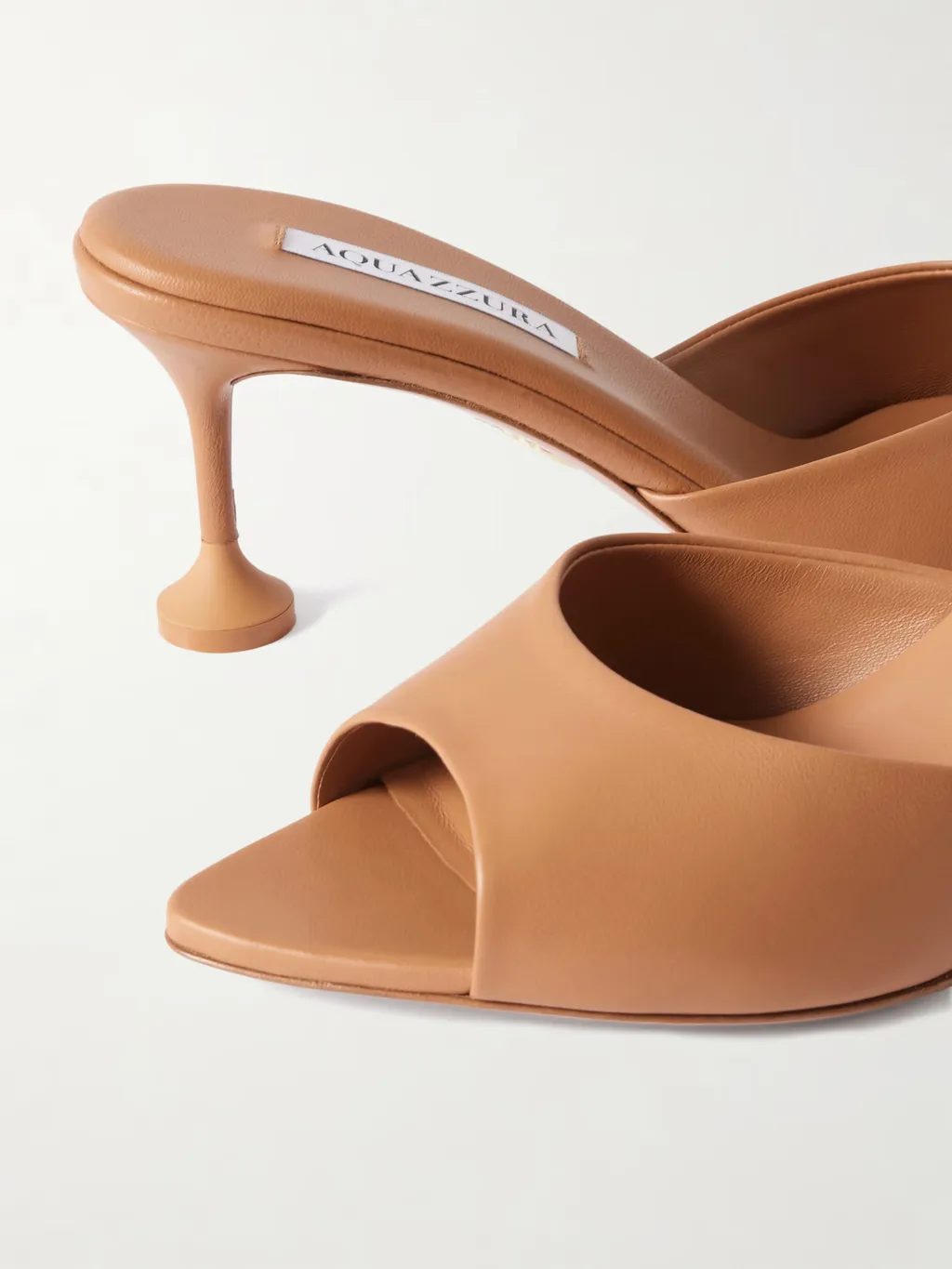 Bisous 65 Leather High-Heeled Sandals