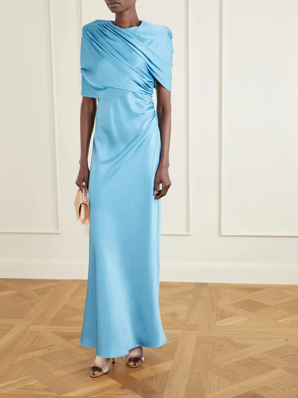 Stella Mccartney Wrap-Over Maxi Dress