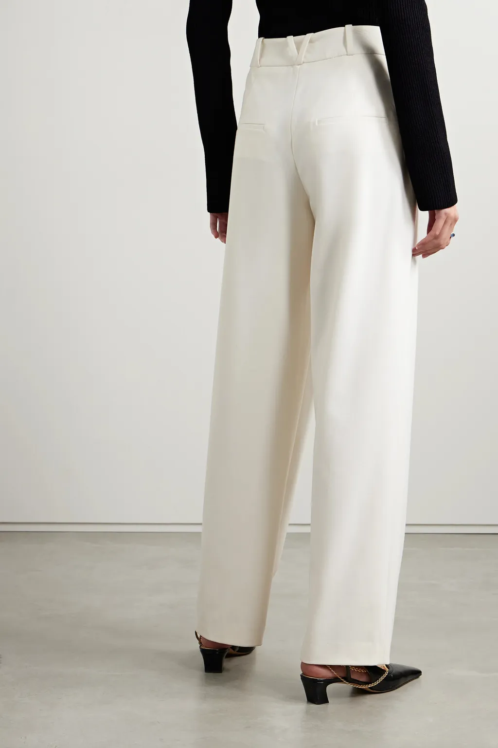 Wide-Leg Casual Pants