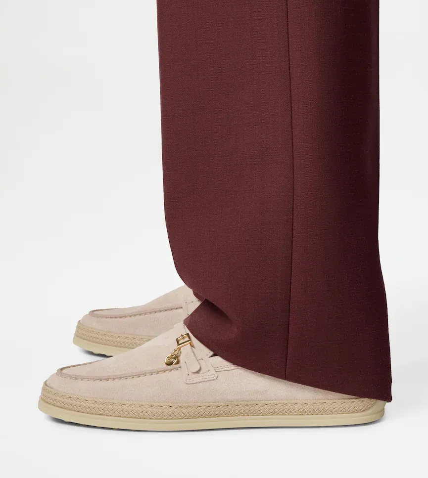 Suede Loafers