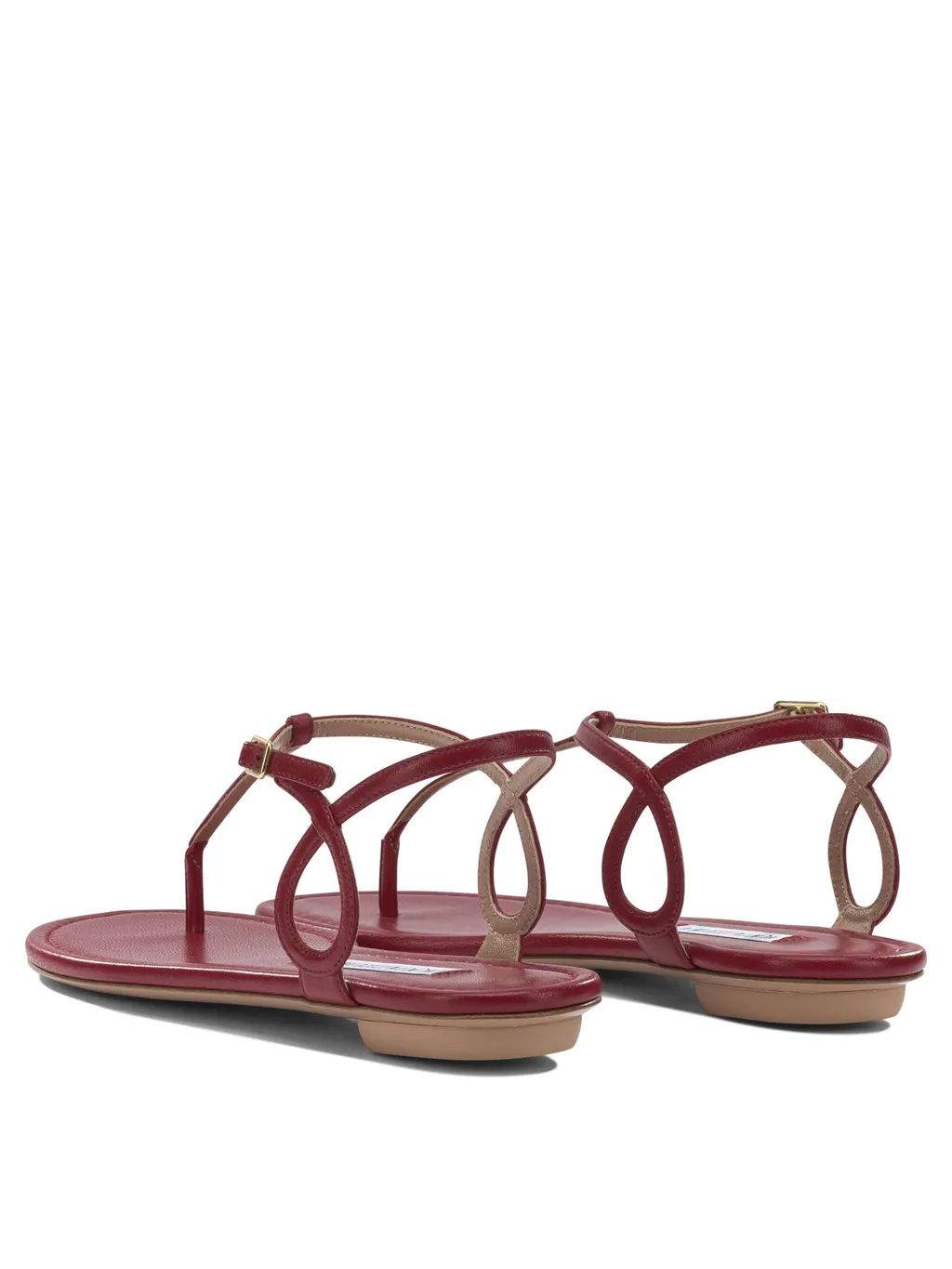 Aquazzura Buckle Detailed Open Toe Sandals