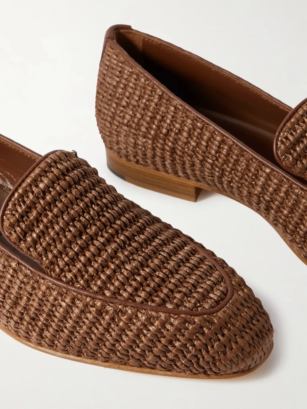 Raffia Loafers