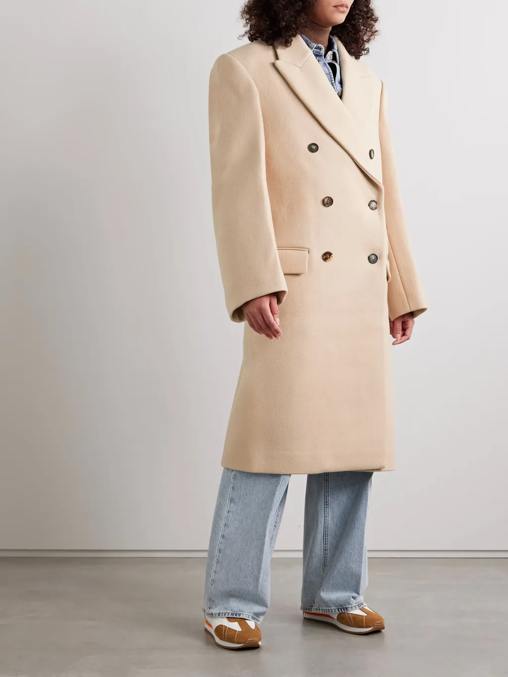 Double-Breasted Coat