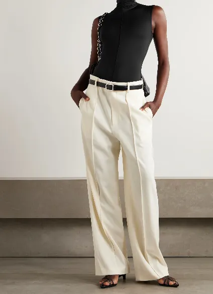 Stretch Knit Turtleneck Bodysuit