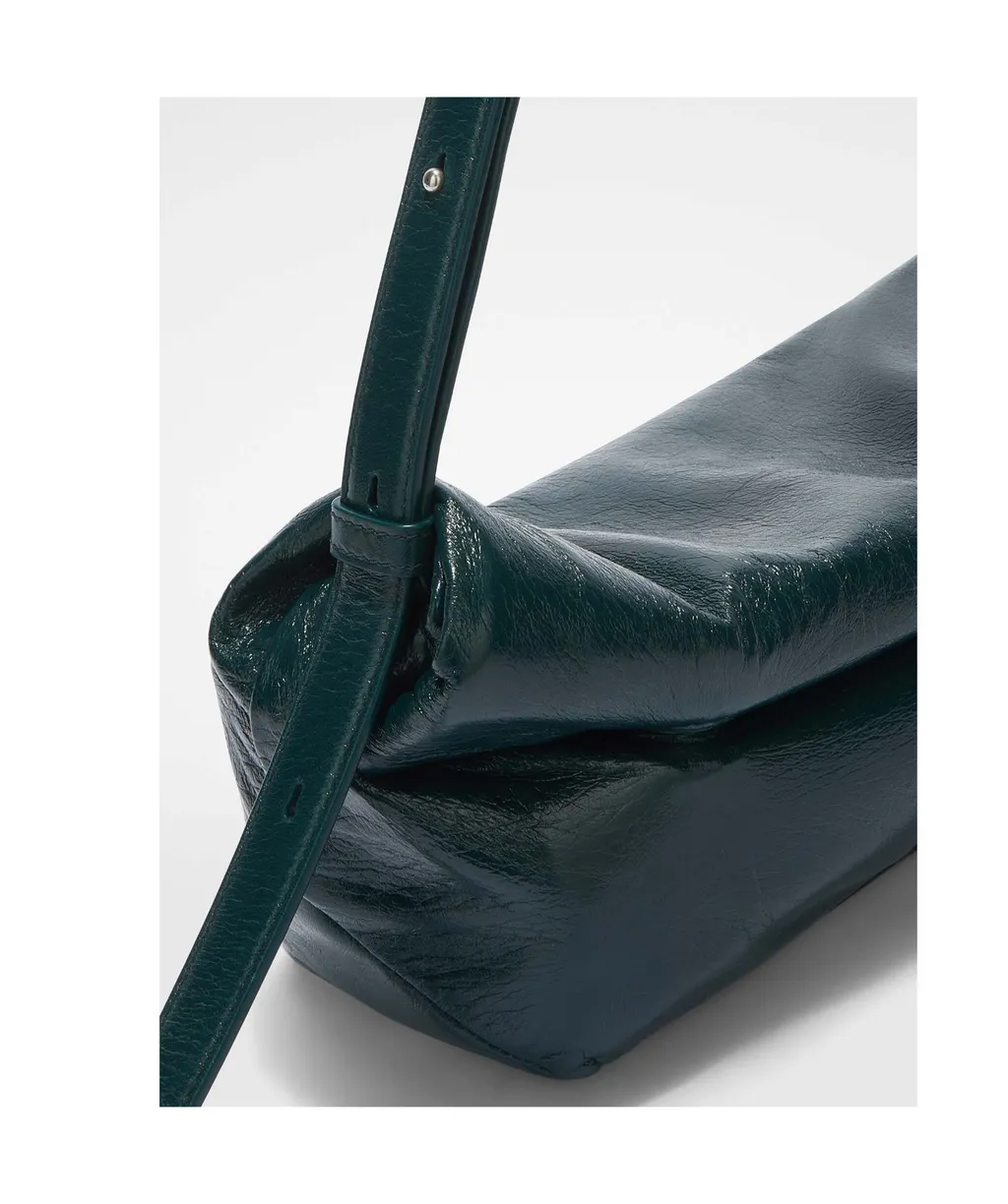 Rollup Small Shoulder Bag
