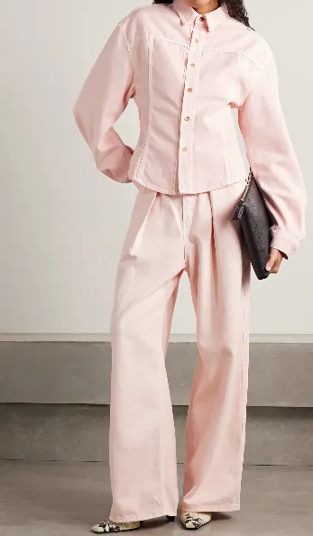 Candy Pleated Boyfriend Jeans