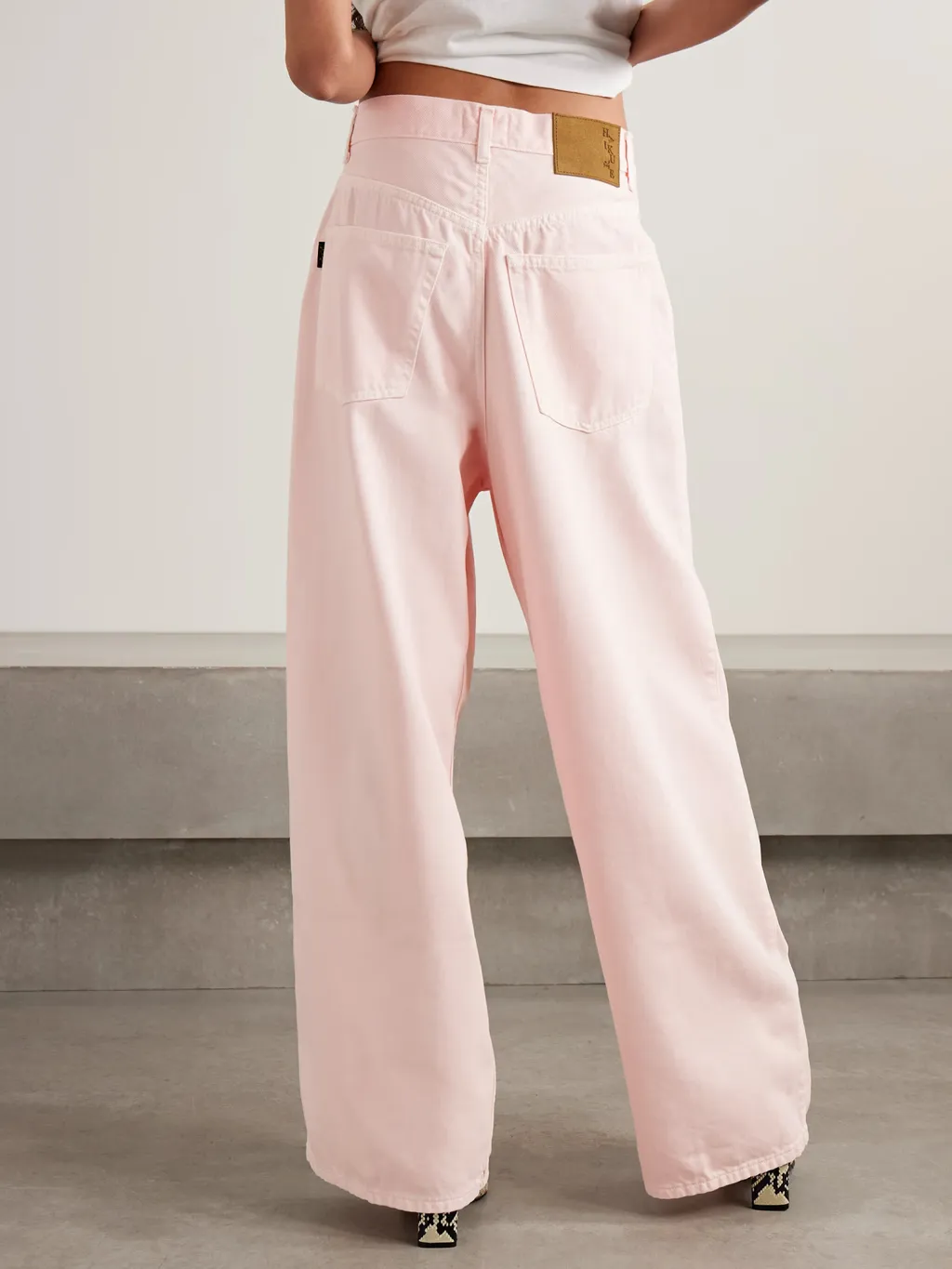 Candy Pleated Boyfriend Jeans