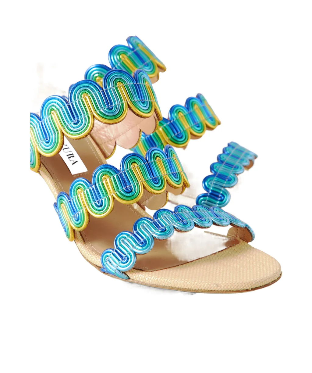 Open-Toed High-Heeled Sandals