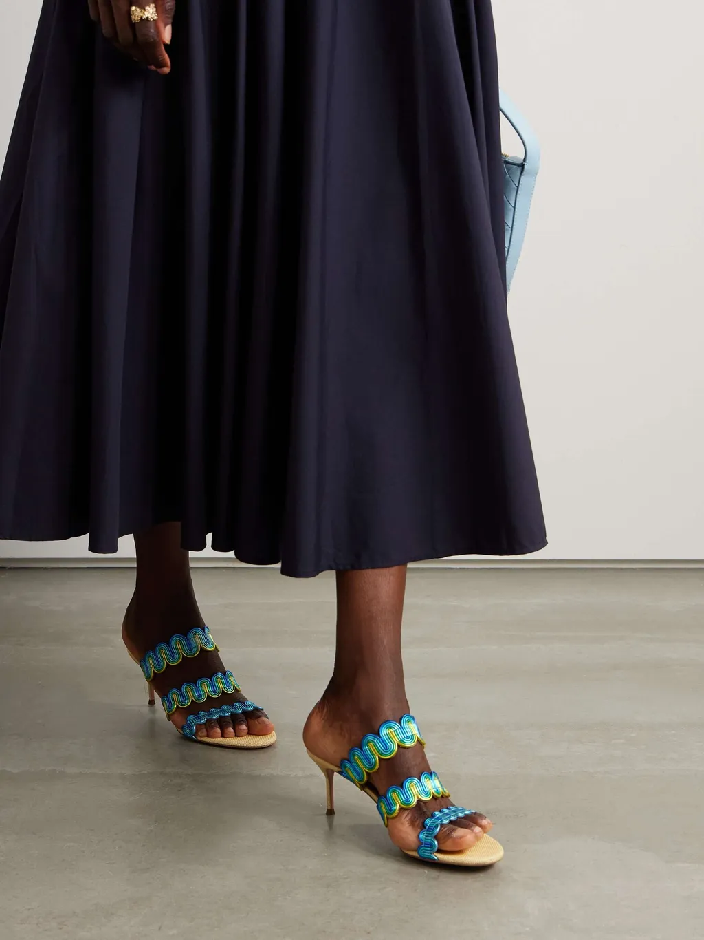 Open-Toed High-Heeled Sandals