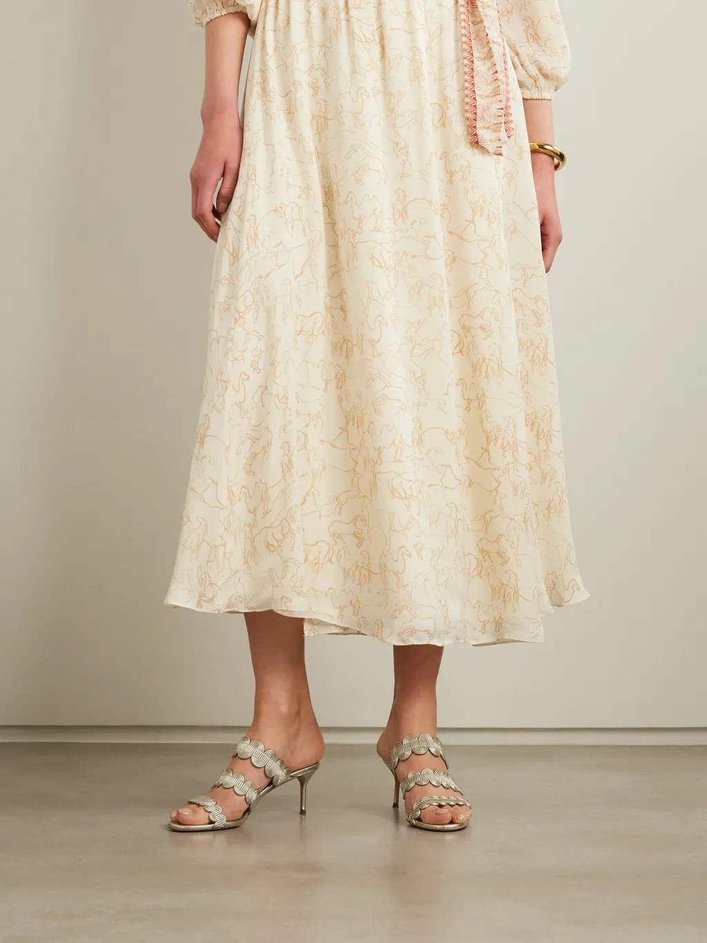Open-Toed High-Heeled Sandals